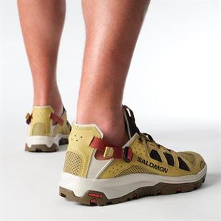 Salomon 477502 Techamphibian 5 Antique Gold/Rainy Day/Burnt Henna Erkek Outdoor Ayakkabı