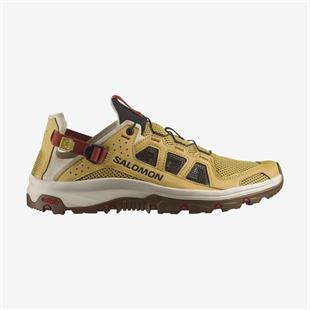Salomon 477502 Techamphibian 5 Antique Gold/Rainy Day/Burnt Henna Erkek Outdoor Ayakkabı