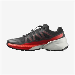 Salomon 477901 Speedcross Peak Black/Asphalt/Fiery Red Erkek Outdoor Ayakkabı