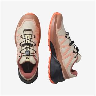 Salomon 477904 Speedcross Peak W Tender Peach/Burlwood/Fusion Coral Kadın Outdoor Ayakkabı