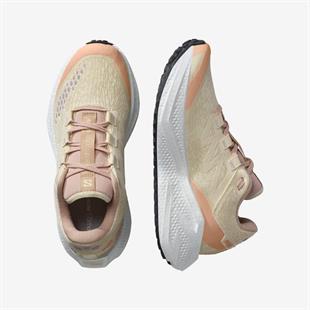 Salomon 478125 Aero Glide 3 GRVL W Shortbread/White/Fusion Coral Kadın Outdoor Ayakkabı