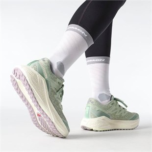 Salomon 478126 Aero Glide 3 GRVL W Sea Foam/Vanilla Ice/Nirvana Kadın Outdoor Ayakkabı