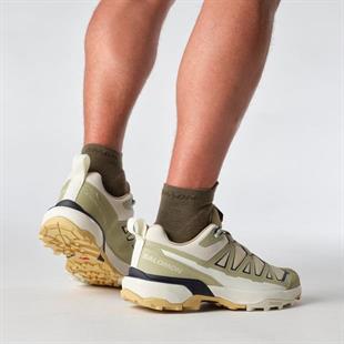 Salomon 478180 X Ultra 360 Edge Almond Milk/Gray Green/Maritime Blue Erkek Outdoor Ayakkabı