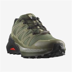 Salomon 479487 Speedcross Peak Olive Night/Deep Lichen Green/Black Erkek Outdoor Ayakkabı