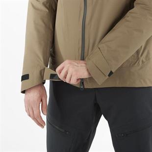 Salomon LC2353100 Patroller 3IN1 Down JKT M Shitake Erkek Outdoor Ceket