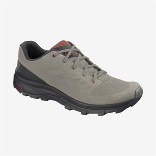 Salomon Outline 409963 Vintage Kaki/Black/Burnt Brick Erkek Outdoor Ayakkabı
