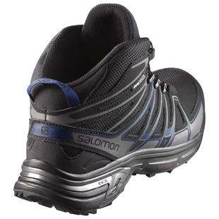 Salomon X Chase Mid Cs Wp Black/Blue Depth Erkek Outdoor Bot