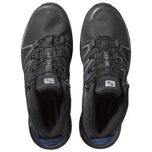 Salomon X Chase Mid Cs Wp Black/Blue Depth Erkek Outdoor Bot