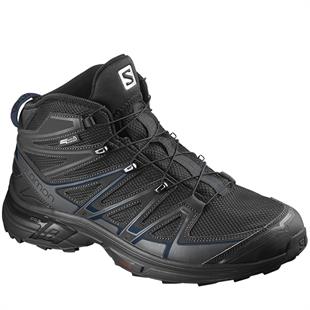 Salomon X Chase Mid Cs Wp Black/Blue Depth Erkek Outdoor Bot