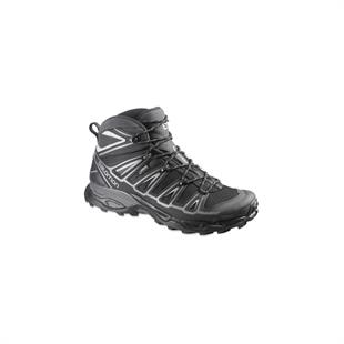Salomon X Ultra Mid 2 Gtx Black/Black/Aliminum 370770 Erkek Outdoor Bot
