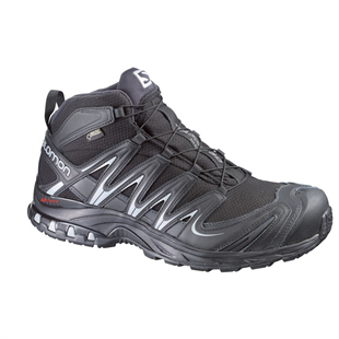 Salomon Xa Pro Mid Gtx Black/Asphalt Erkek Outdoor Bot