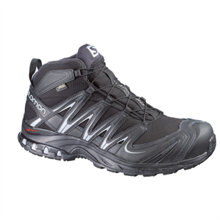 Salomon Xa Pro Mid Gtx Black/Asphalt Erkek Outdoor Bot