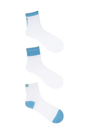 The Socks Company 974P 3 Çift Pamuk Erkek Tenis Çorap