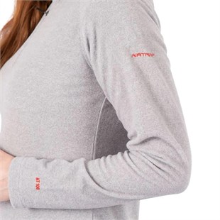 Trespass FAFLMFN20001 MEADOWS - FEMALE FLEECE AT100 Platinum Kadın Polar