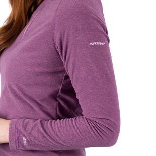 Trespass FAFLMFN20001 Meadows Fleece Wild Purple Kadın Polar
