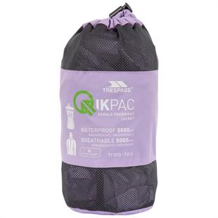 Trespass FAJKRAM30018 Qikpac Female TP75 Gelsomino Kadın Yağmurluk