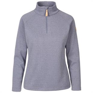Trespass FATOLSTR0032 Olga Female Casual Top Denim Blue Marl Kadın Polar