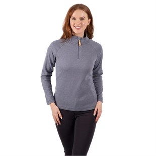 Trespass FATOLSTR0032 Olga Female Casual Top Denim Blue Marl Kadın Polar