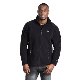 Trespass MAFLFLJ20009 BERNAL - MALE FLEECE AT300 Black Noir Erkek Polar