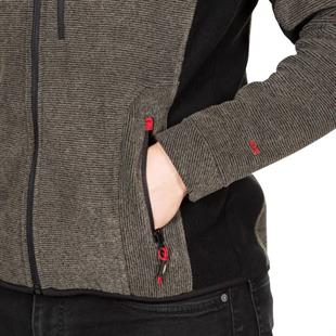 Trespass MAFLFLK20001 JYNX - MALE FLEECE AT300 Olive Stripe Erkek Polar