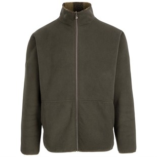 Trespass MAFLFLTR0063 Tatsfield Male Fleece Jacket AT400 Dark Vine Erkek Outdoor Polar