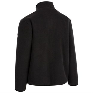 Trespass MAFLFLTR0063 Tatsfield Male Fleece AT400 Black Erkek Outdoor Polar