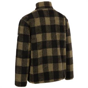 Trespass MAFLFLTR0063 Tatsfield Male Fleece Jacket AT400 Dark Vine Erkek Outdoor Polar