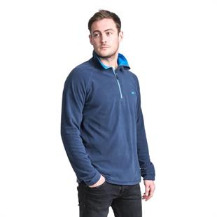 Trespass MAFLMFN10001 BLACKFORD - MALE MICROFLEECE AT100 Navy Erkek Polar