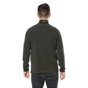 Trespass MAFLMFN10001 BLACKFORD - MALE MICROFLEECE AT100 Olive Erkek Polar