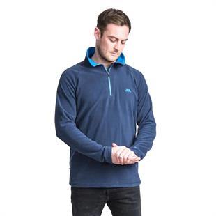 Trespass MAFLMFN10001 BLACKFORD - MALE MICROFLEECE AT100 Navy Erkek Polar