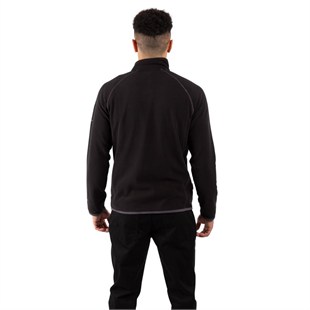 Trespass MAFLMFTR0004 Faxfleet Male Fleece AT100 Black Erkek Polar