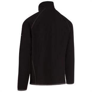 Trespass MAFLMFTR0004 Faxfleet Male Fleece AT100 Black Erkek Polar