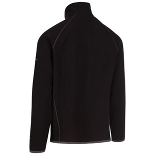 Trespass MAFLMFTR0004 Faxfleet Male Fleece AT100 Black Erkek Polar
