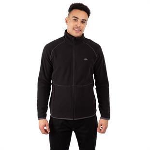 Trespass MAFLMFTR0004 Faxfleet Male Fleece AT100 Black Erkek Polar