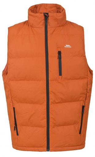 Trespass MAJKGIK10003 Clasp Male Padded Gilet Burnt Orange Erkek Outdoor Yelek