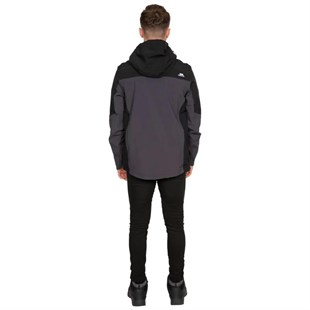 Trespass MAJKRATR0004 TAPPIN - MALE JKT TP75 Dark Grey Erkek Outdoor Ceket