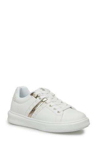 U.S Polo Assn 101532449 Lesli 4fx Beyaz  Kadın Spor Ayakkabı