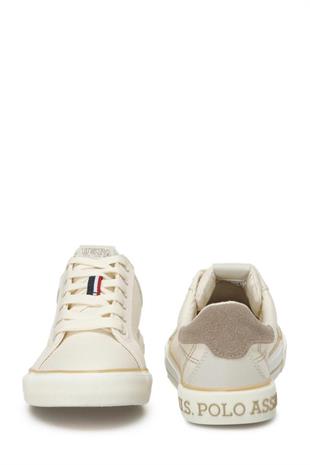 U.S Polo Assn 101532565 Rachel 4fx Bej Kadın Spor Ayakkabı