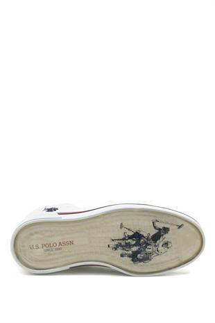 U.S Polo 101087272 Penelope High 2 FX White Kadın Ayakkabı