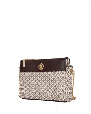 U.S Polo US19102 Bej-Kahve Kadın Çanta