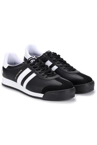 U.S.Polo 101328567 Sunday 3FX  Black Erkek Sneaker