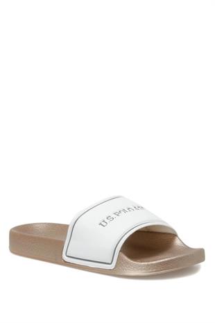 U.S. Polo AS00894505 Sonia 2 FX White Kadın Terlik
