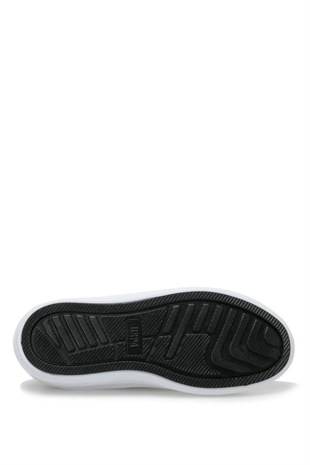 U.S.Polo Cleme PU 2PR 10117009 Black-Grey Kadın Spor Ayakkabı