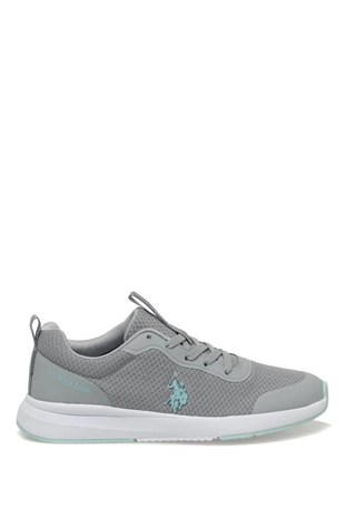 U.S.Polo Smart 3FX 101328243 Gri Kadın Spor Ayakkabı
