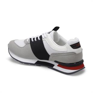 U.S.Polo Bentley 100489307 Whıte/Grey/Navy Erkek Ayakkabı