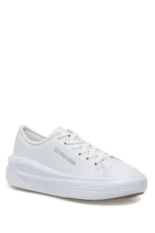 U.S.Polo Cleme Pu 2PR 101170008 White Kadın Spor Ayakkabı