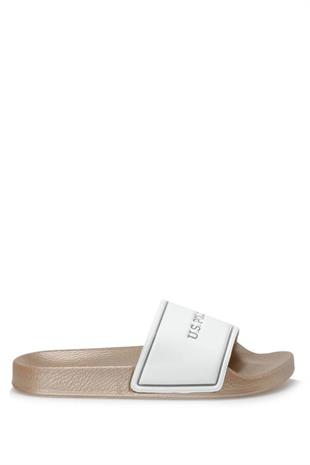 U.S. Polo AS00894505 Sonia 2 FX White Kadın Terlik