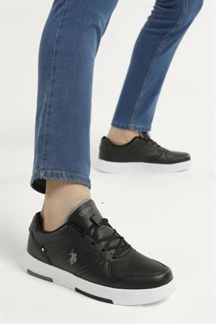 U.S. Polo 101083658 Andrei 2FX Black Erkek Sneaker