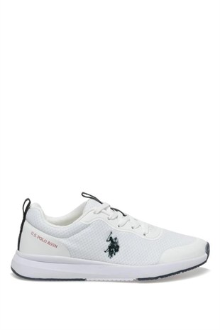 U.S.Polo Smart 3FX 101328242 Beyaz Kadın Spor Ayakkabı