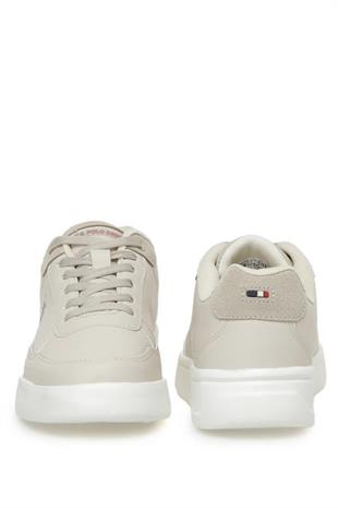 U.S.Polo Elta 3FX 101340901 Beige Kadın Spor Ayakkabı